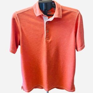 Tommy Bahama Men's Orange Polo Shirt